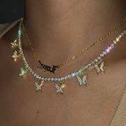 made for dreamers butterfly choker